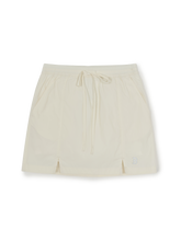 Women's Gorpcore Glossy Shirring Mini Skirt