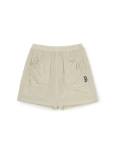 Outdoor Glossy Nylon Cargo Skirt
