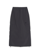 Women's GORPCORE Shirring Cargo Long Skirt