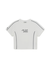 Women's Sportive Track Crop T-Shirts