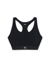 Women's Basic Band Logo Point Crop Top