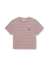 Women's Sportive Stripe Crop T-Shirts