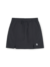 Women's Gorpcore Glossy Shirring Mini Skirt