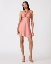 EVIANA DRESS ROSE NUDE