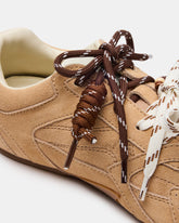 AZIEL SNEAKER & CORD SHOE CHARM BROWN BUNDLE