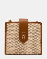 JEM STRAW WALLET LIGHT NATURAL