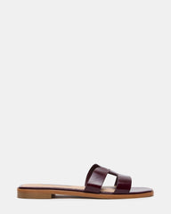 HIRA BURGUNDY LEATHER