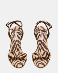 MYKA ZEBRA RAFFIA