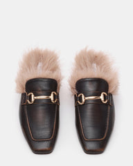 ROMEO FAUX FUR BROWN