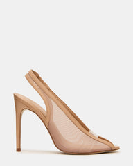 SASHA NATURAL LEATHER MESH