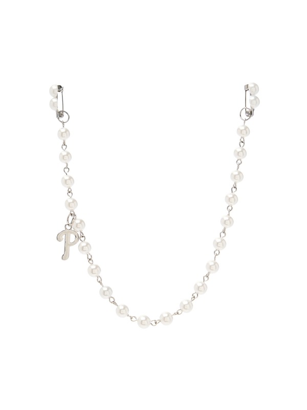 Ball Cap Visor Pearl Chain