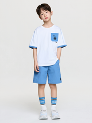 Outdoor Basic Pocket Layered T-shirt Set