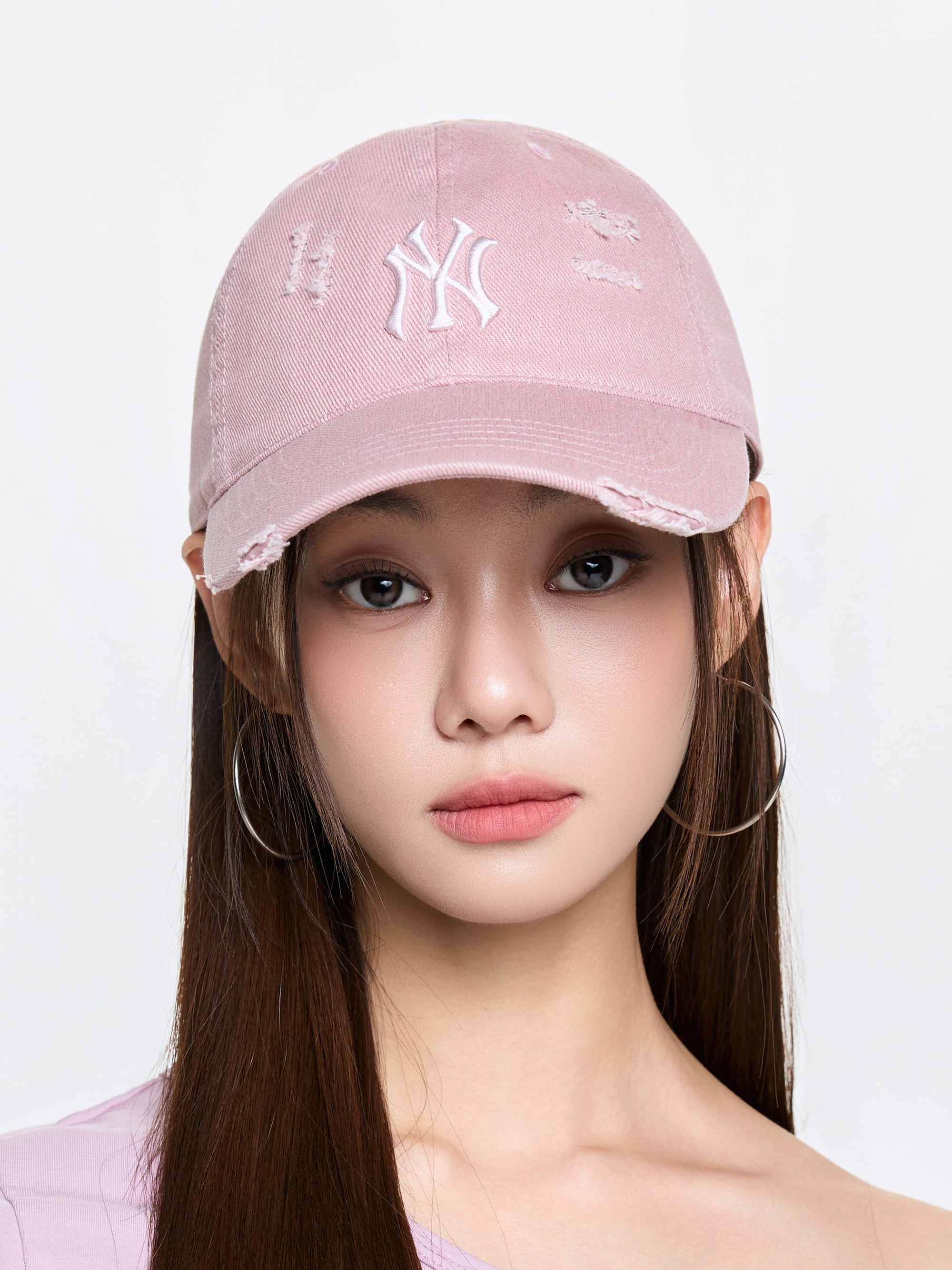 DAMAGE WASHING UNSTRUCTURED BALL CAP