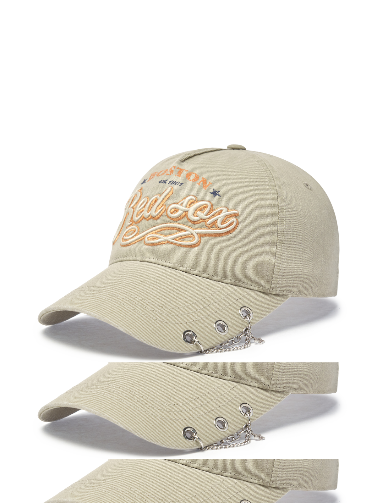 Vintage Cursive Jewelry Unstructured Ballcap