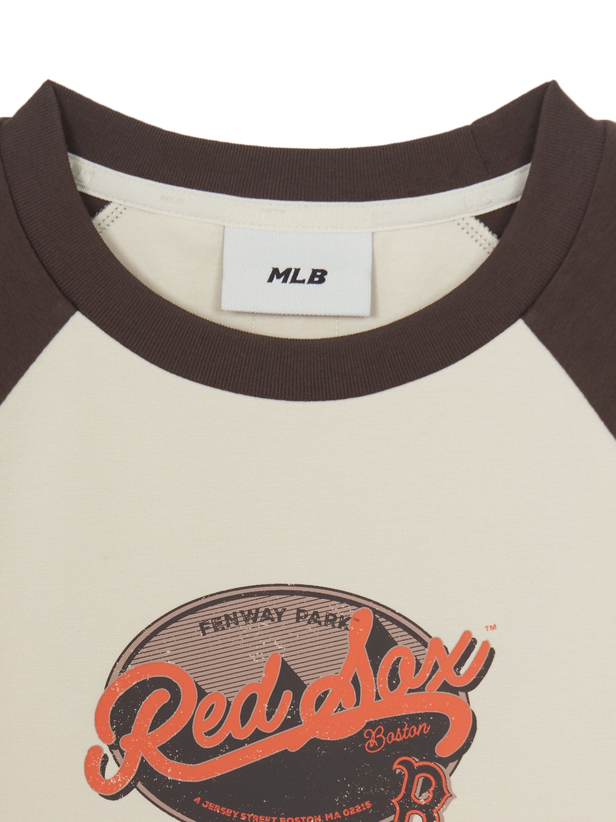 Women's Vintage Color Block Crop T-Shirts
