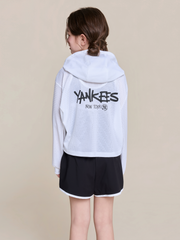 Girl's Street Mesh Hood Zip-Up 3P Set