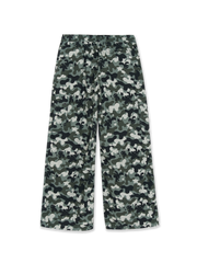 Women's Camo Low Rise Cotton Cargo Wide Pants