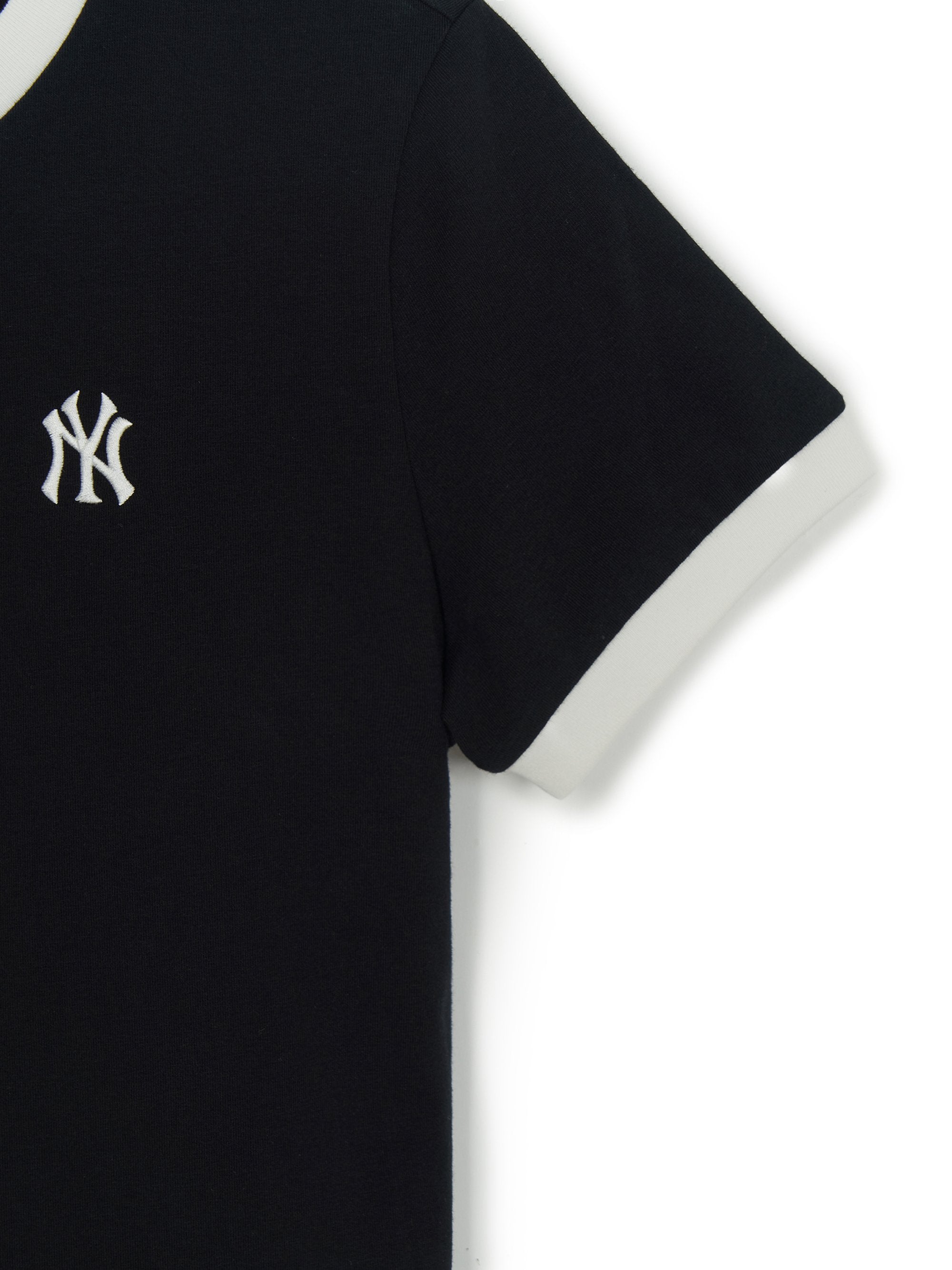 Women's Basic Small Logo Ringer T-Shirts