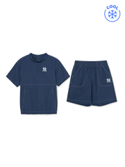 OUTDOOR BASIC WOVEN T-SHIRT SET