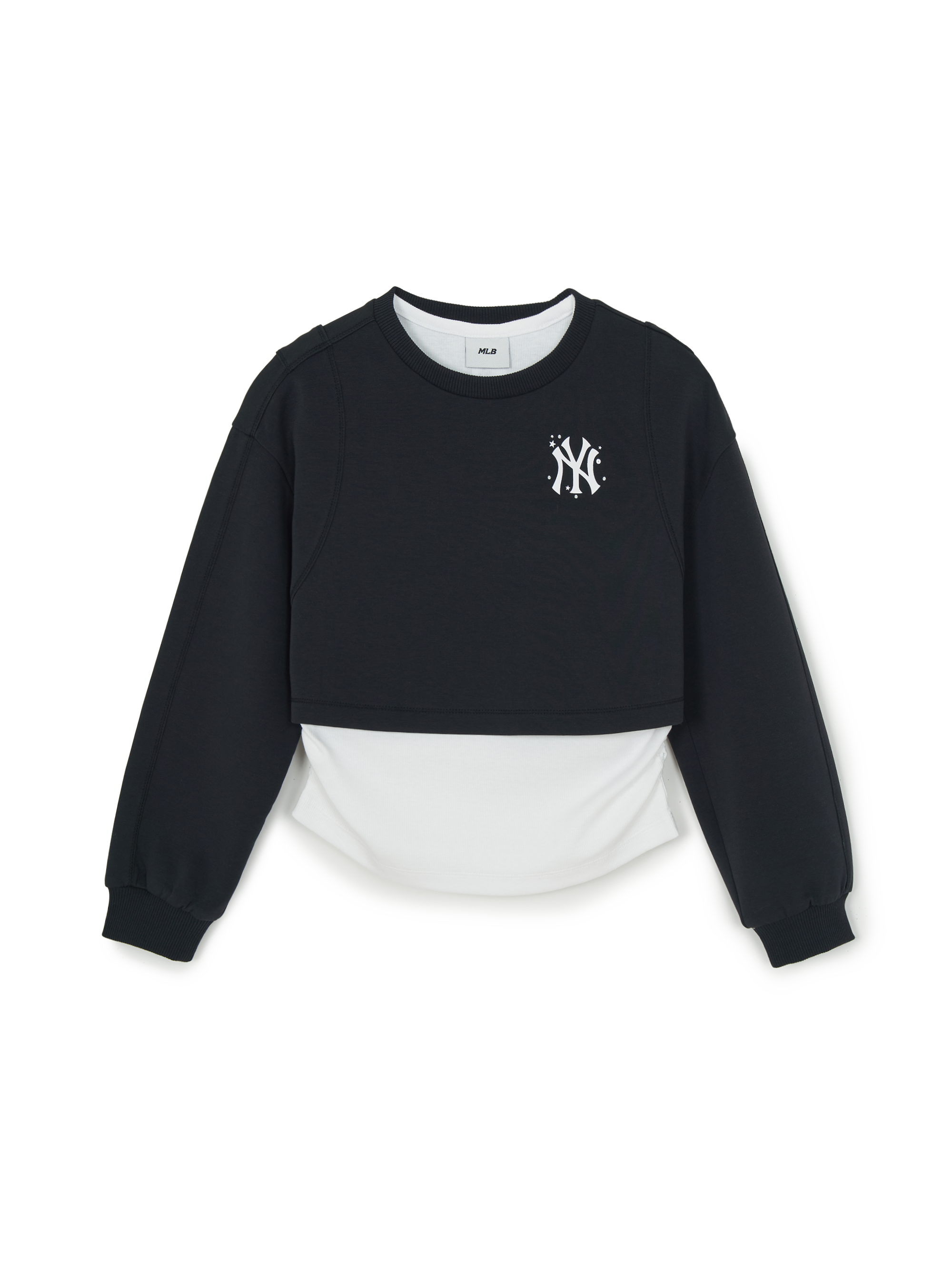 Street Girl's Layered Sweatshirt