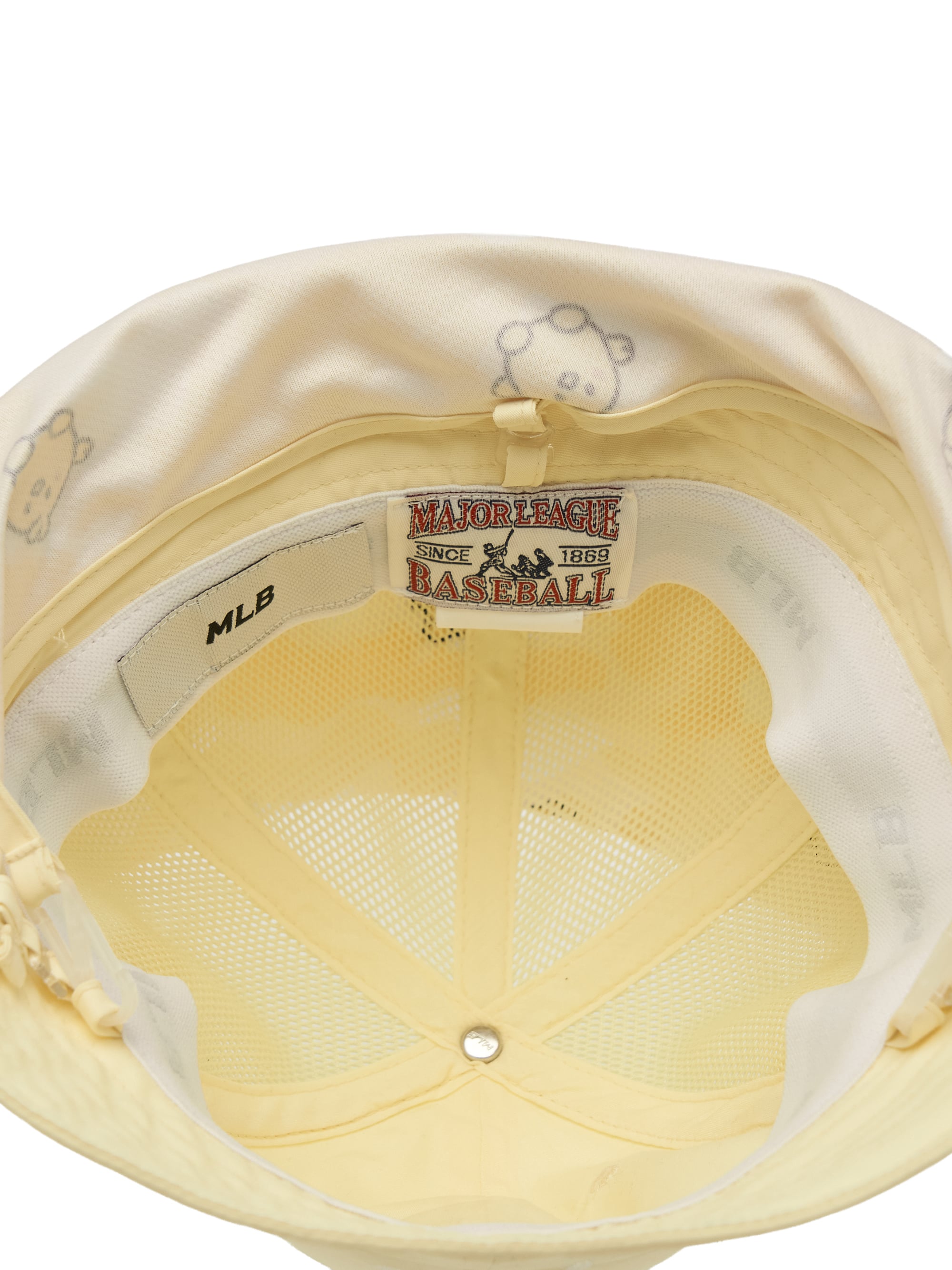 Mega Bear Friends Neck Flap Mesh Dome Hat