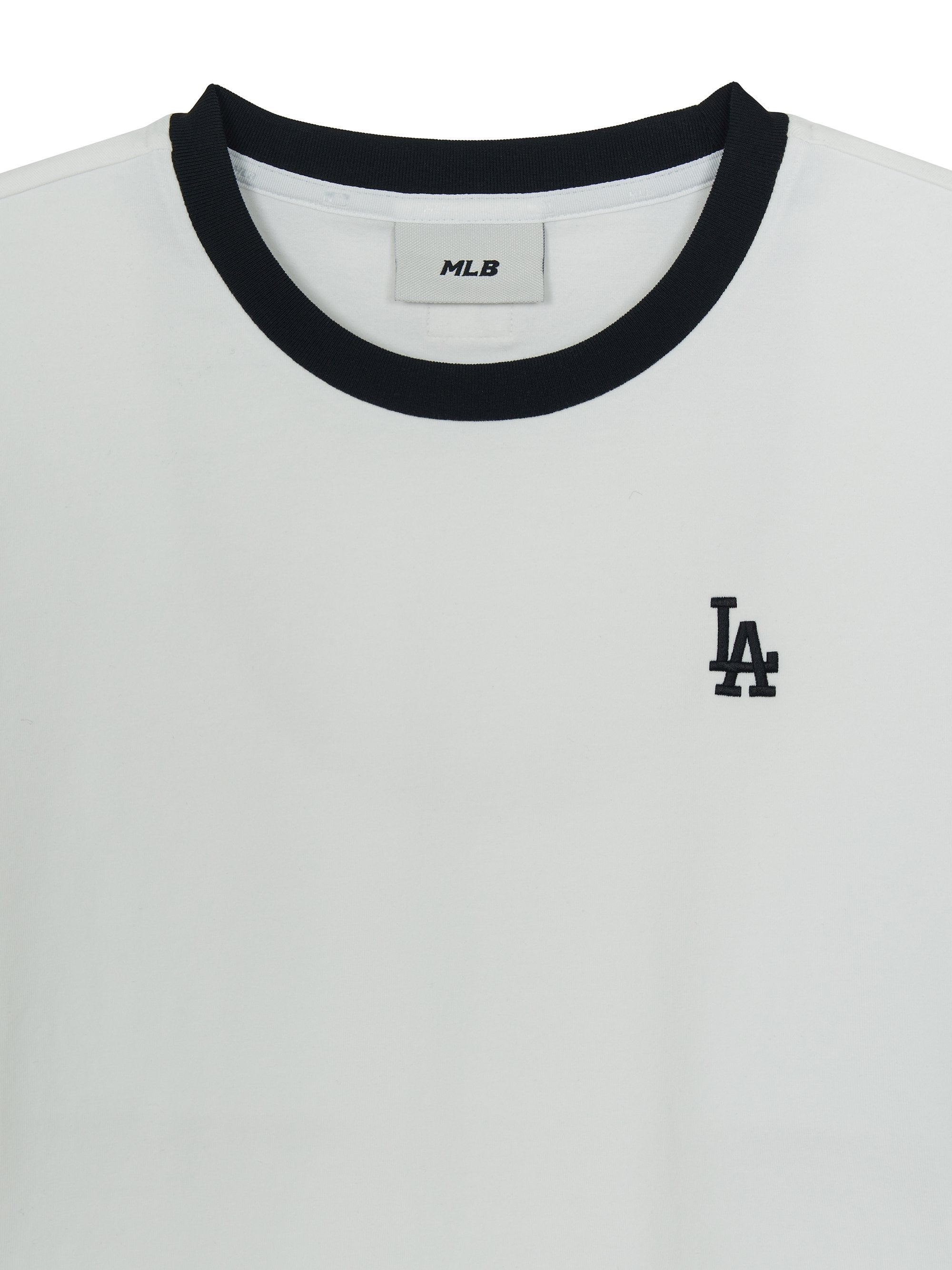 Women's Basic Small Logo Ringer T-shirts
