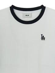 Women's Basic Small Logo Ringer T-shirts