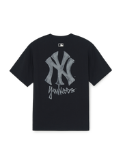 Basic Simple Street Logo Over Fit T-shirt