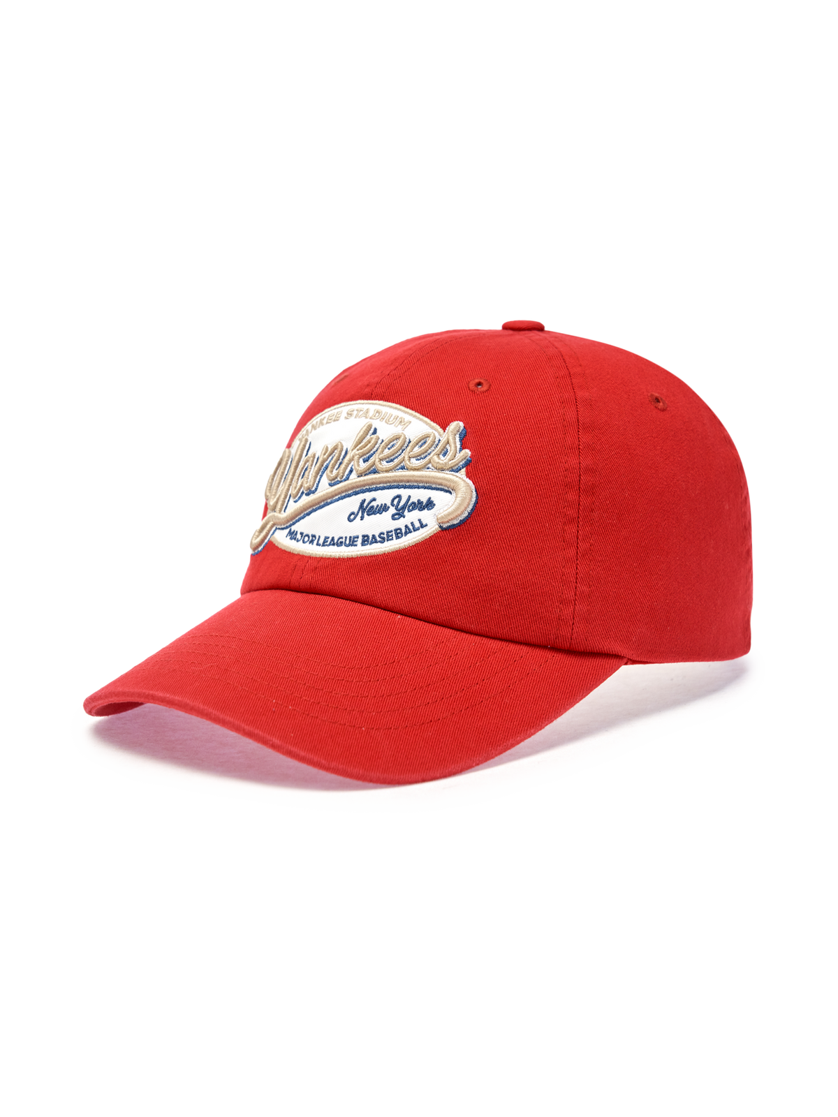 Street Oval Cursive Unstructured Ballcap