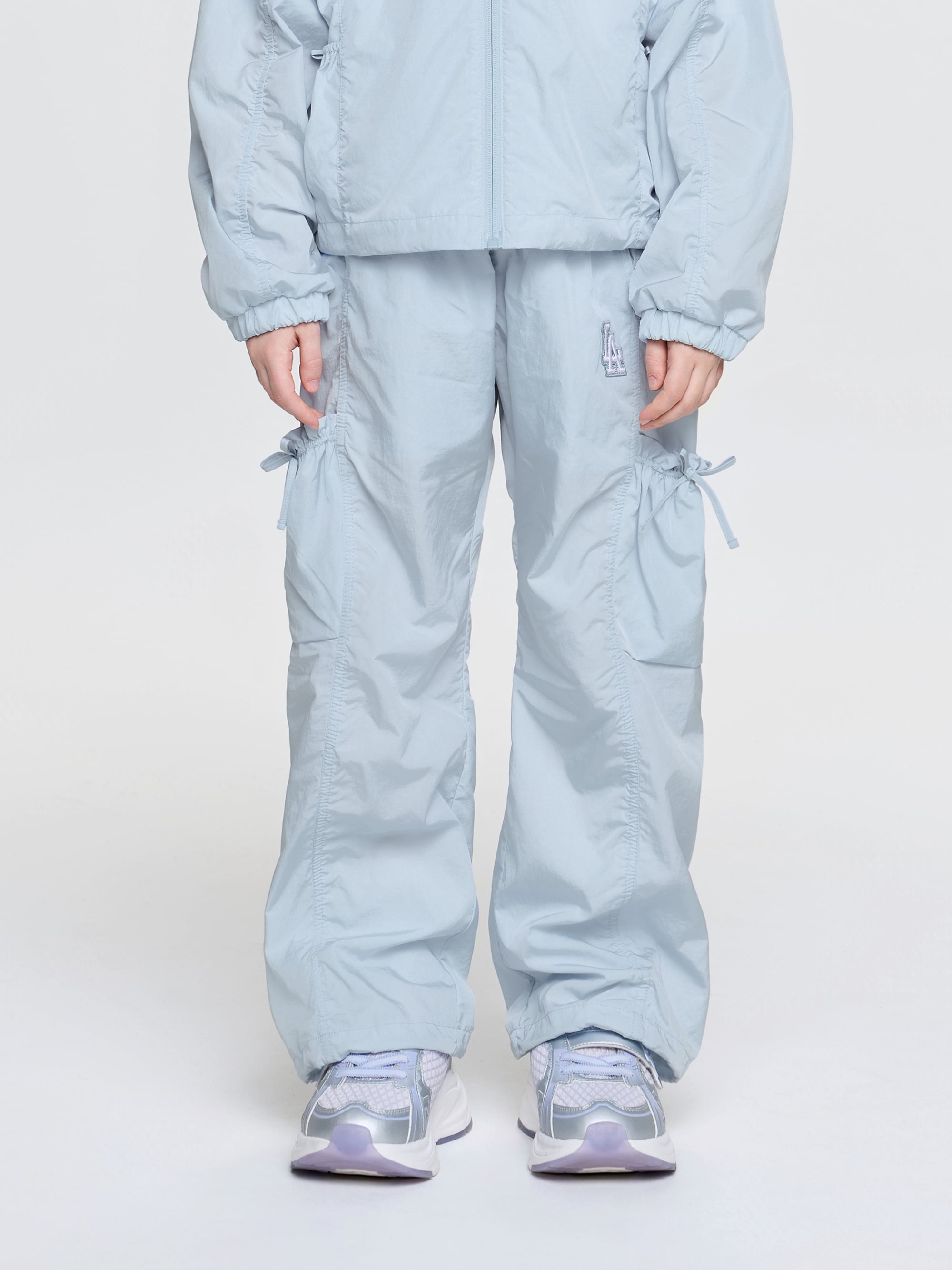 Street Girl's Ribbon Cargo Woven Pants