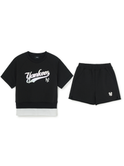 Street Basic Layered T-shirt Set (Girl's)