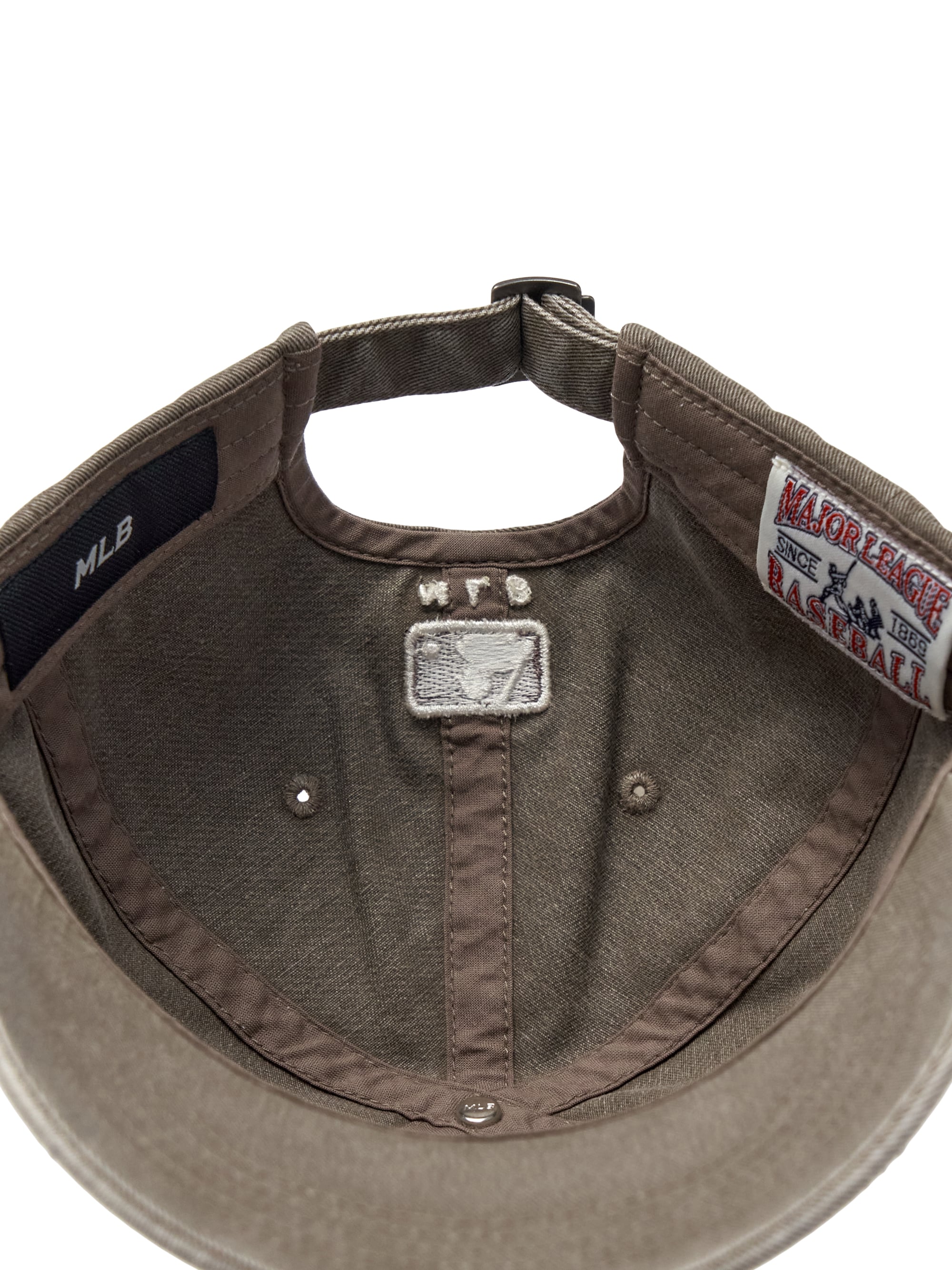 Vintage Damage Curve Logo Unstructured Ballcap