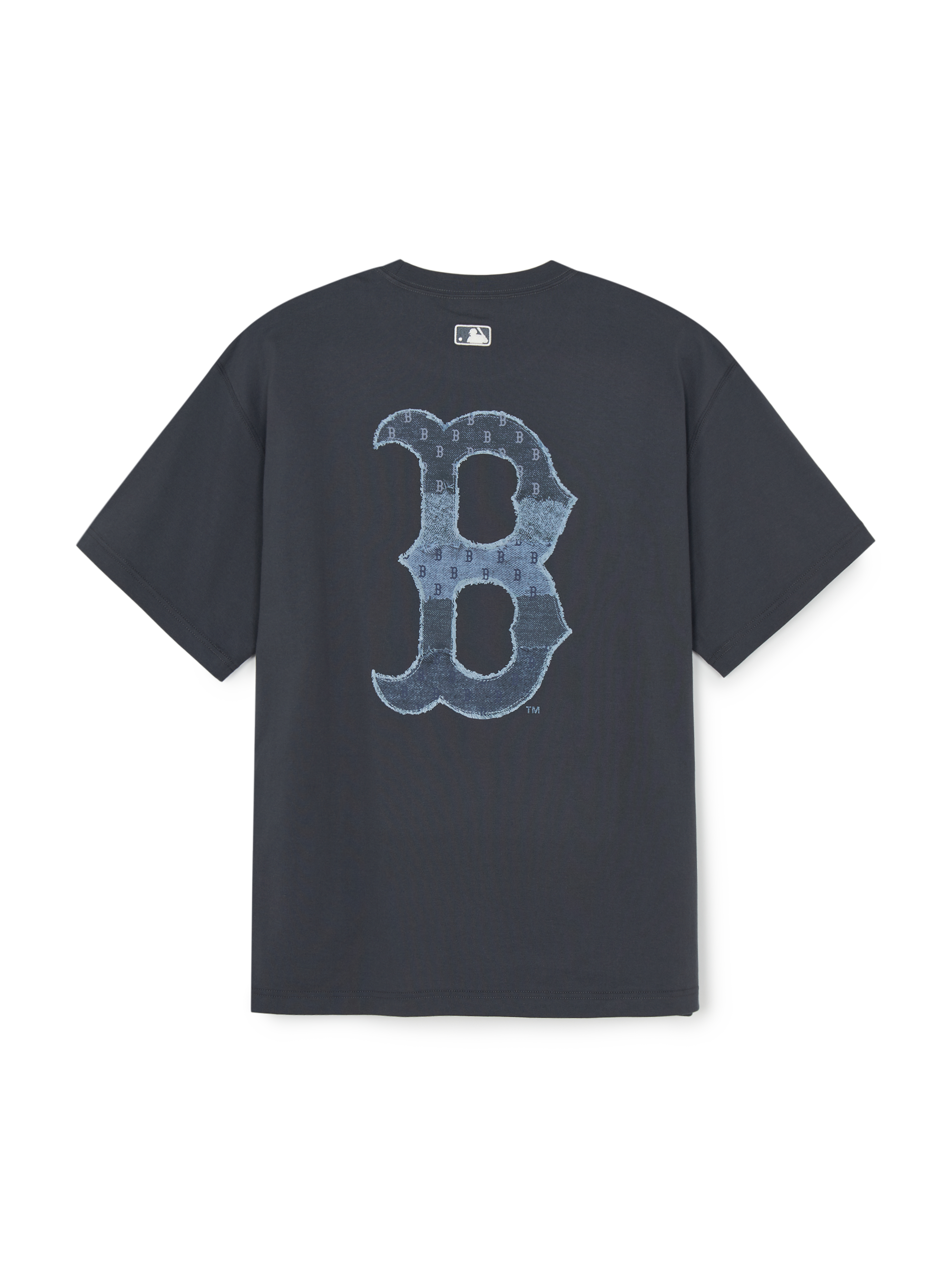 Vintage Denimlike Monogram Big Lux Over Fit T-shirt