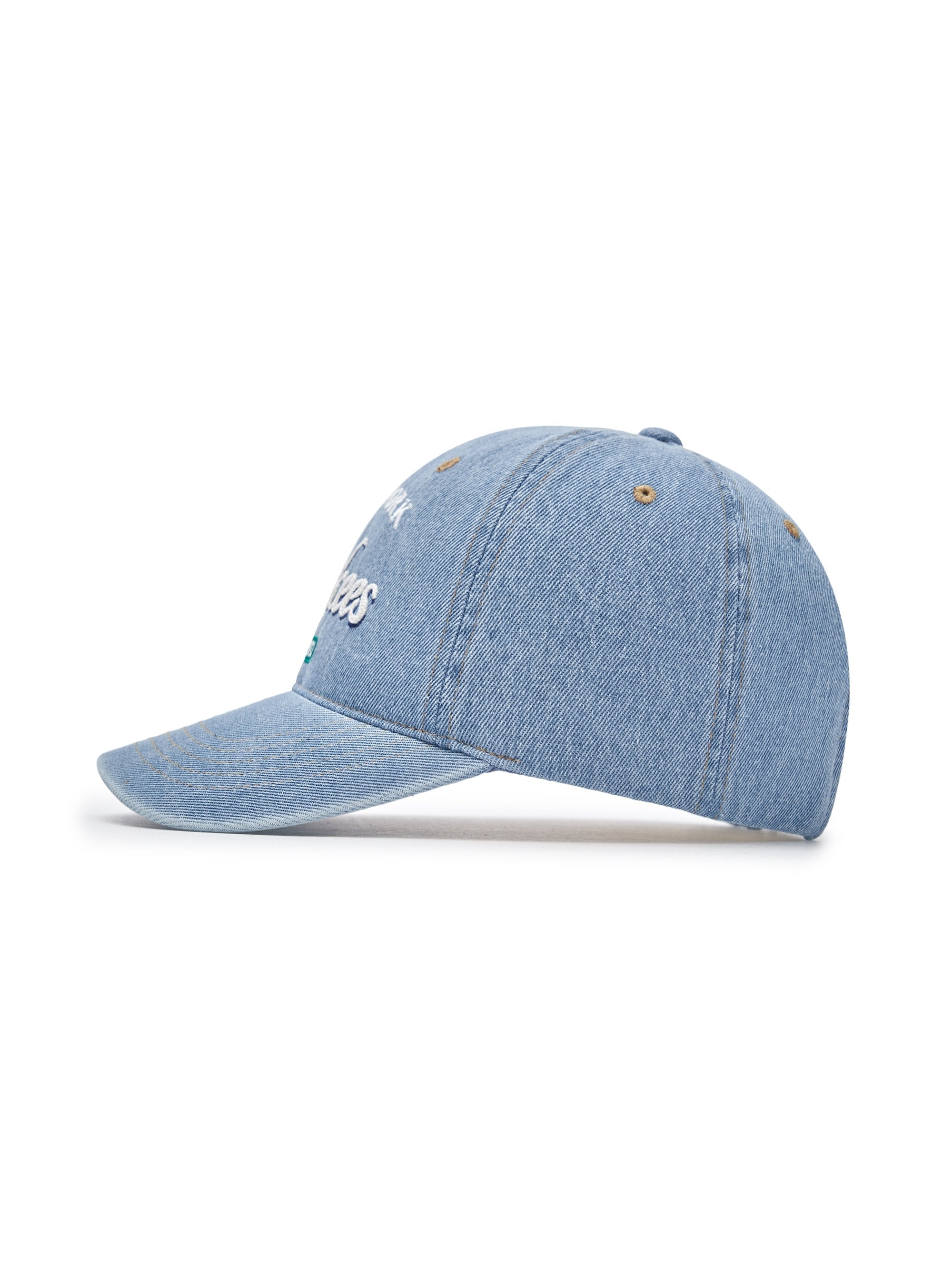 Color Denim Unstructured Ball Cap