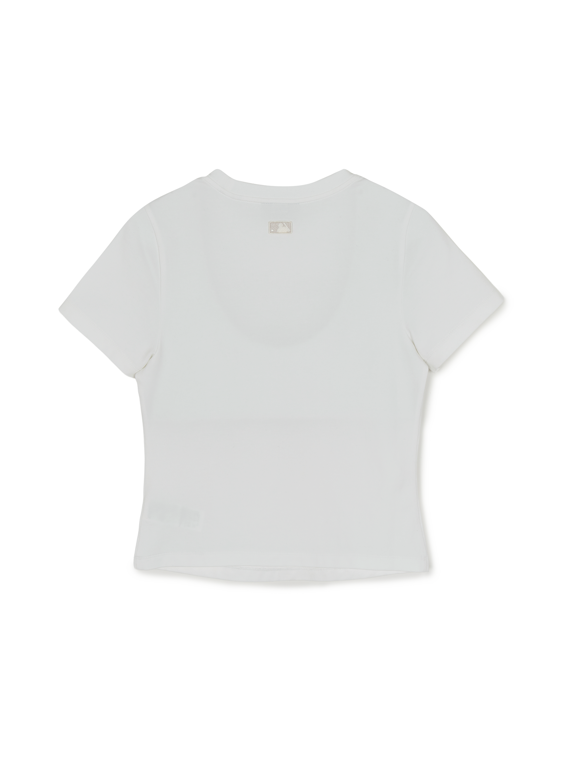 Women's Cut Out Detail Slim Semi Crop T-Shirts