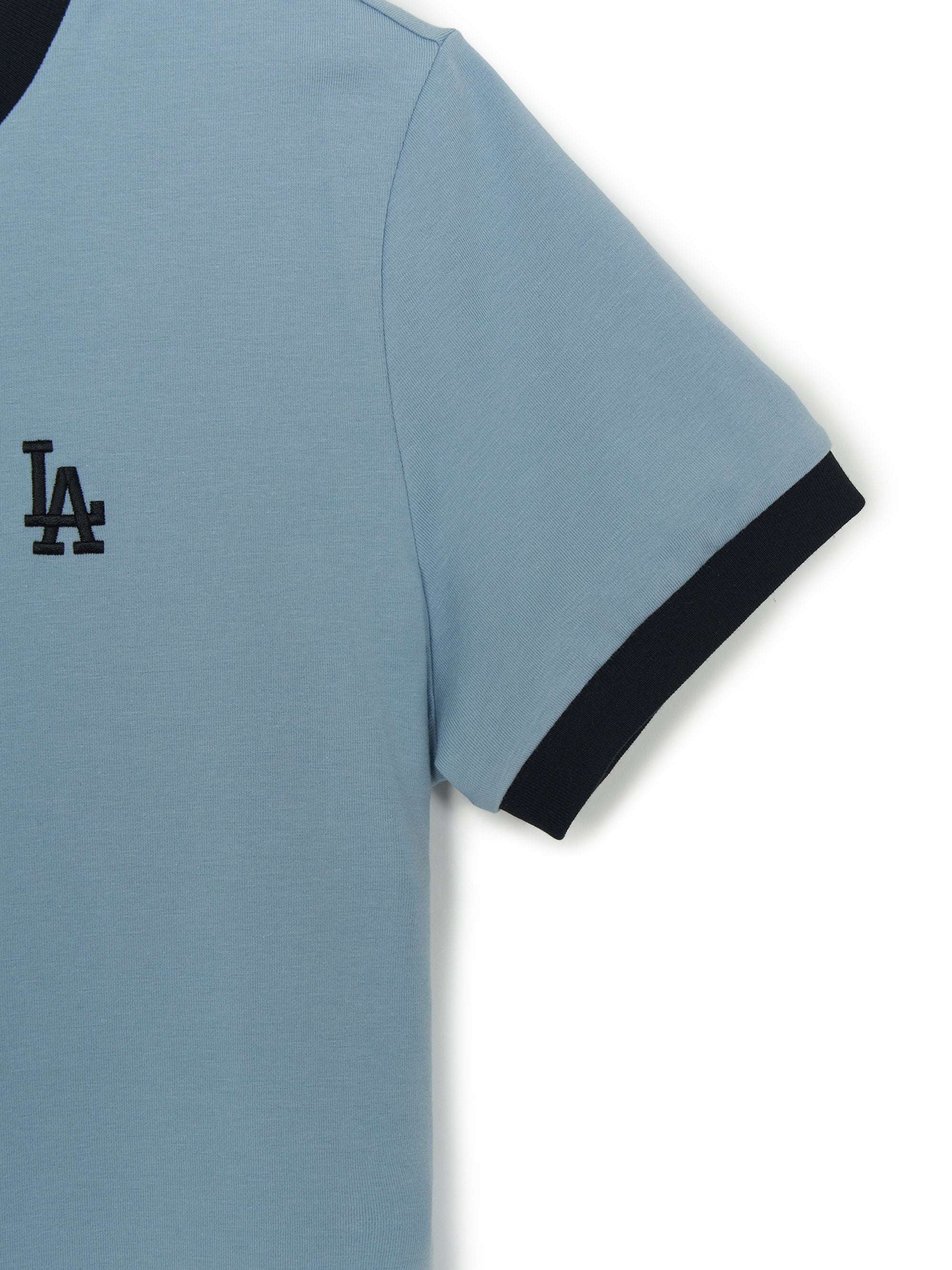 Women's Basic Small Logo Ringer T-shirts
