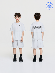 OUTDOOR BASIC WOVEN T-SHIRT SET