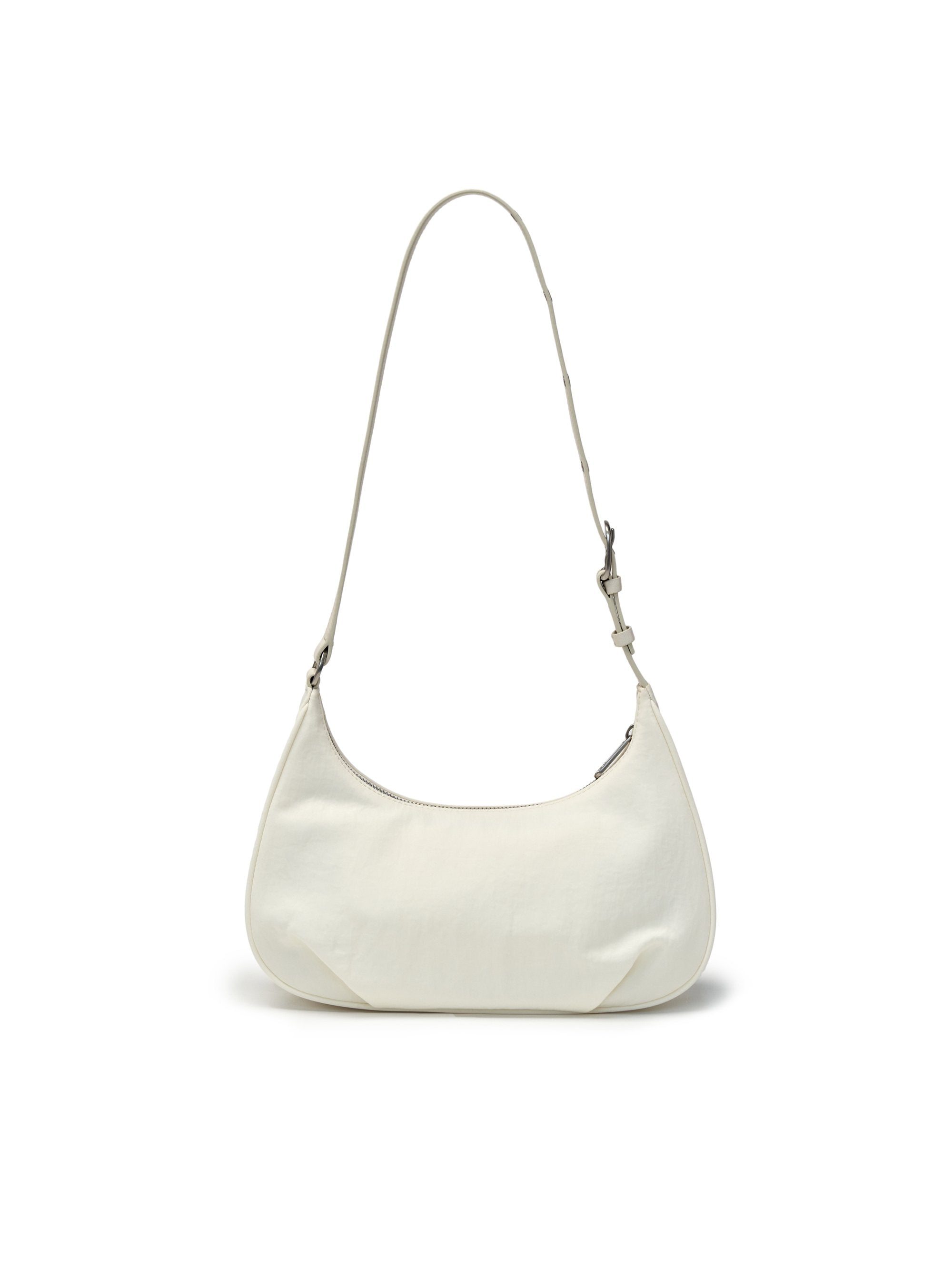 Basic Vintage Nylon Hobo Bag