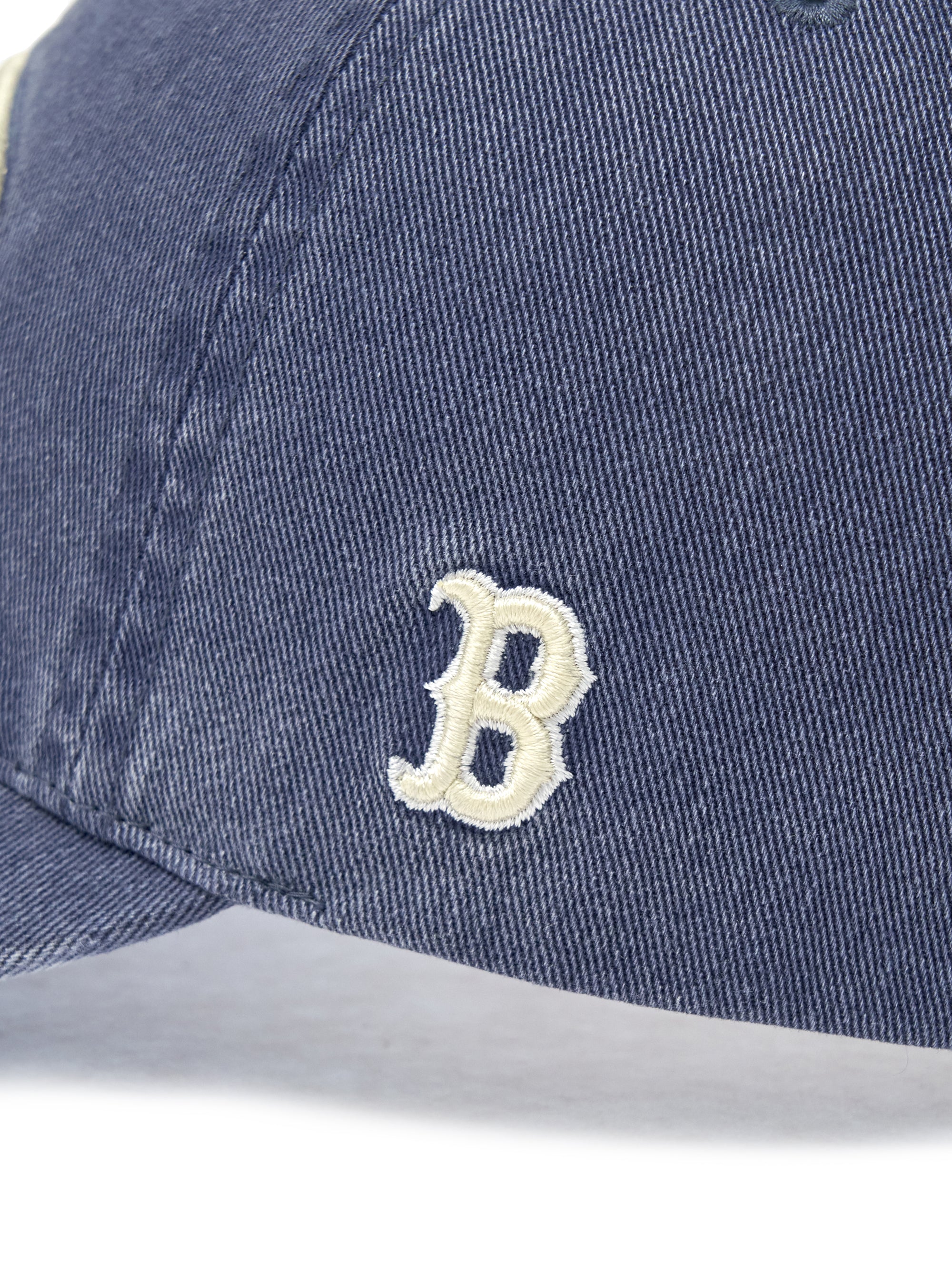 Vintage Damage Curve Logo Unstructured Ballcap
