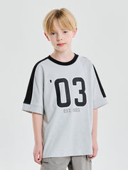 Varsity Blocking Number Logo T-shirt