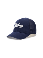 Vintage Pigment Cursive Mesh Ballcap