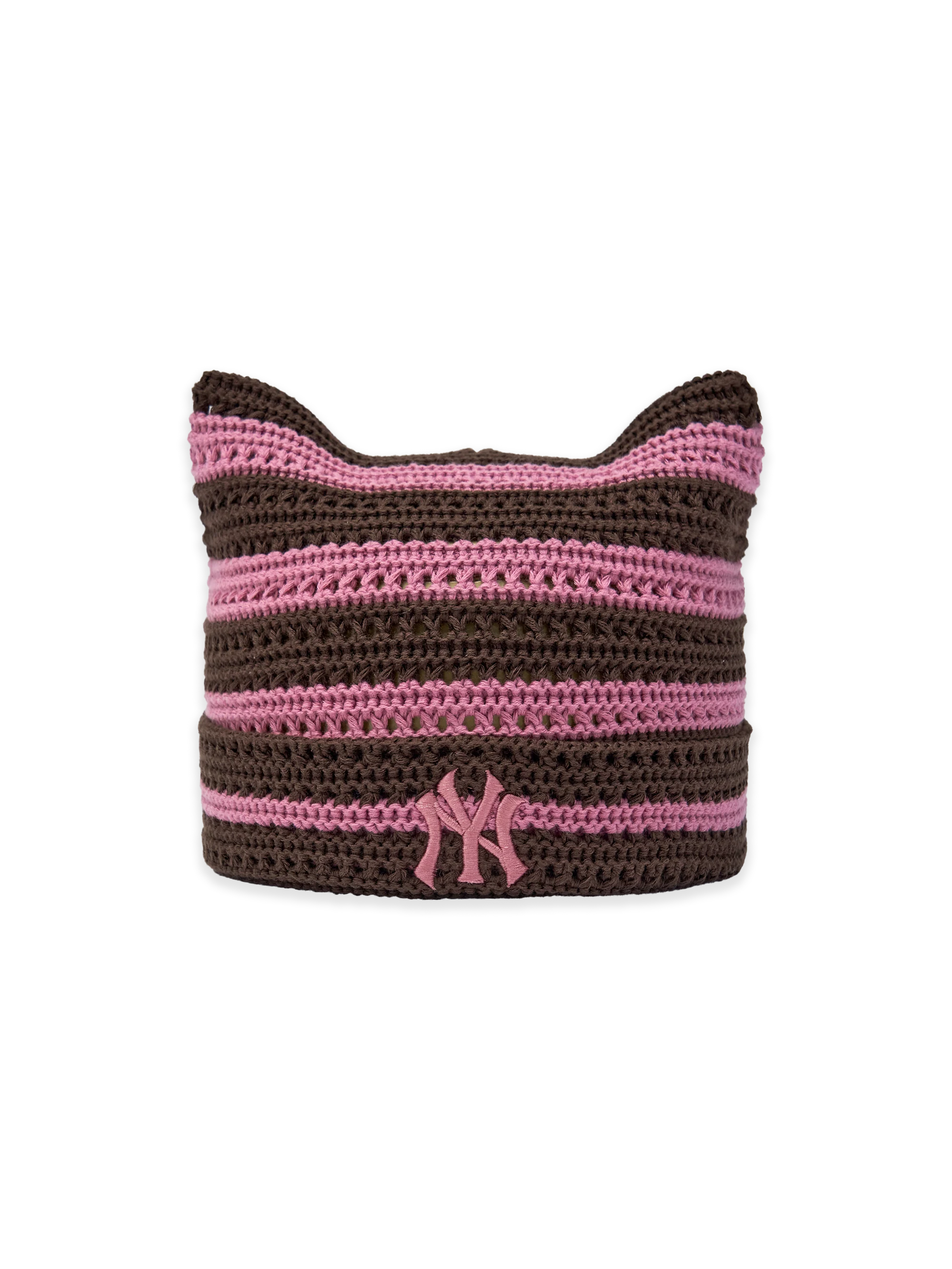 SUMMER STRIPE MEOWING BEANIE