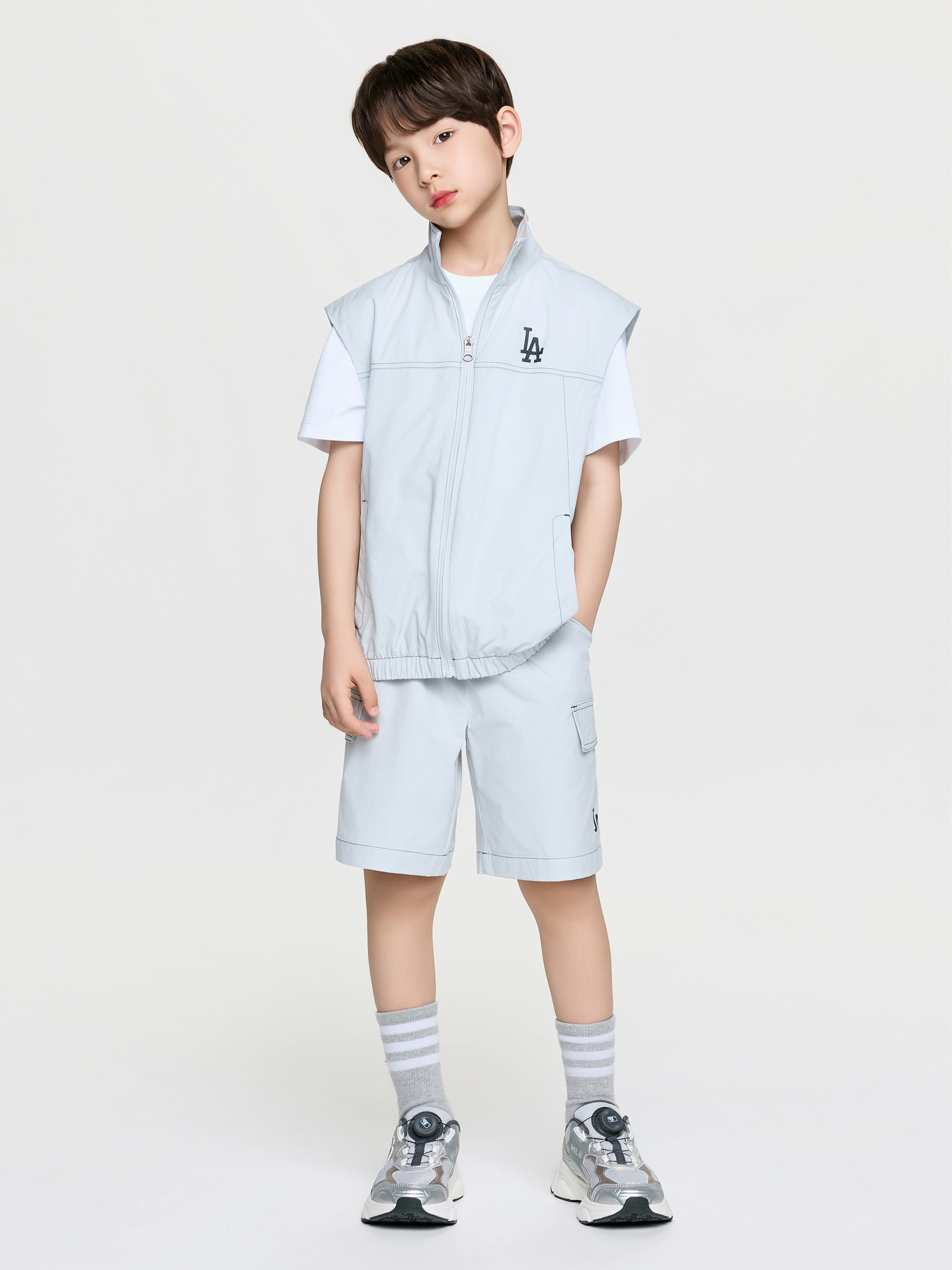 STREET BASIC ZIP-UP VEST 3 SET