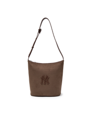 Basic Suede Bucket Bag