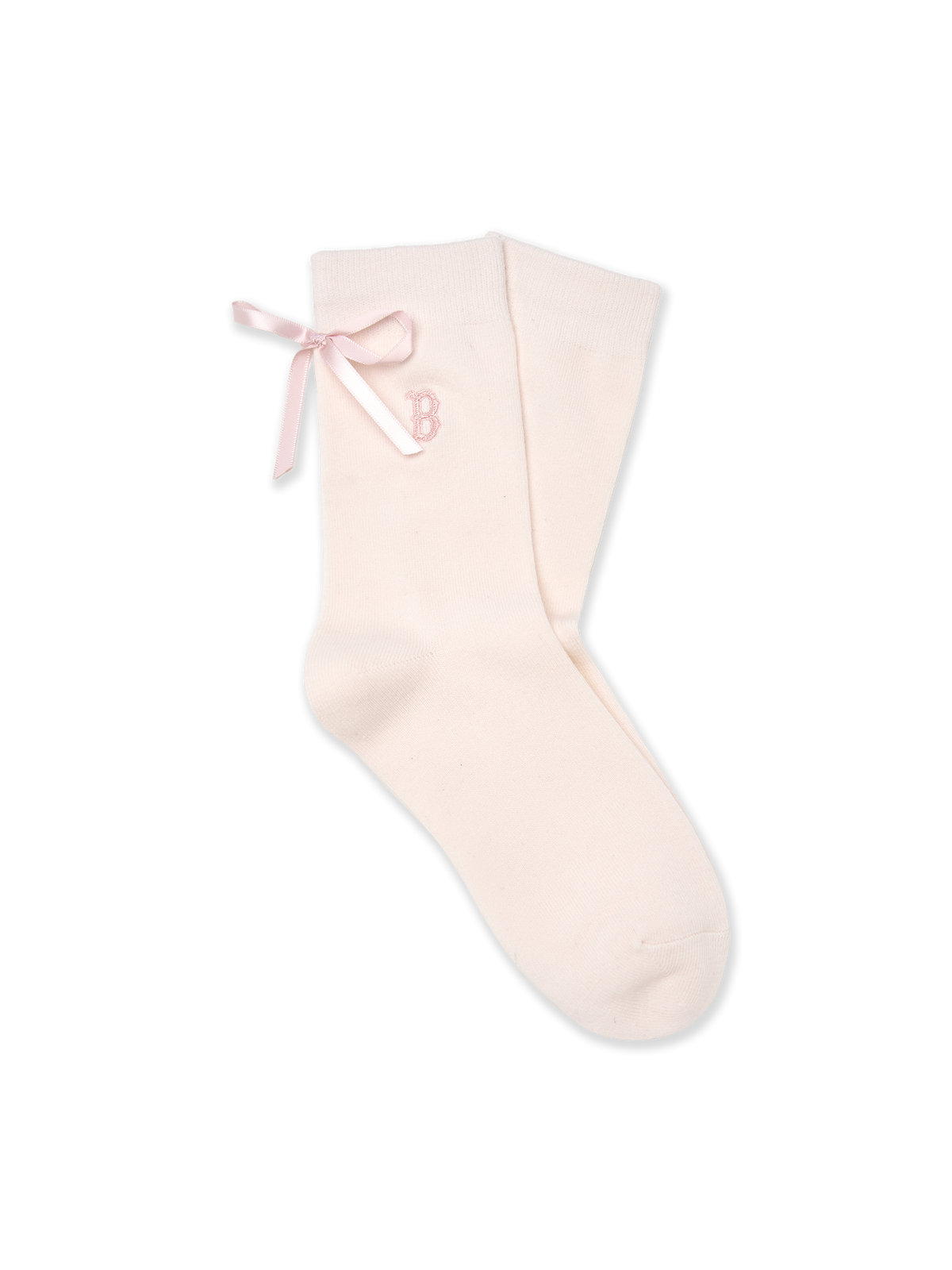 Ribbon Crew Socks