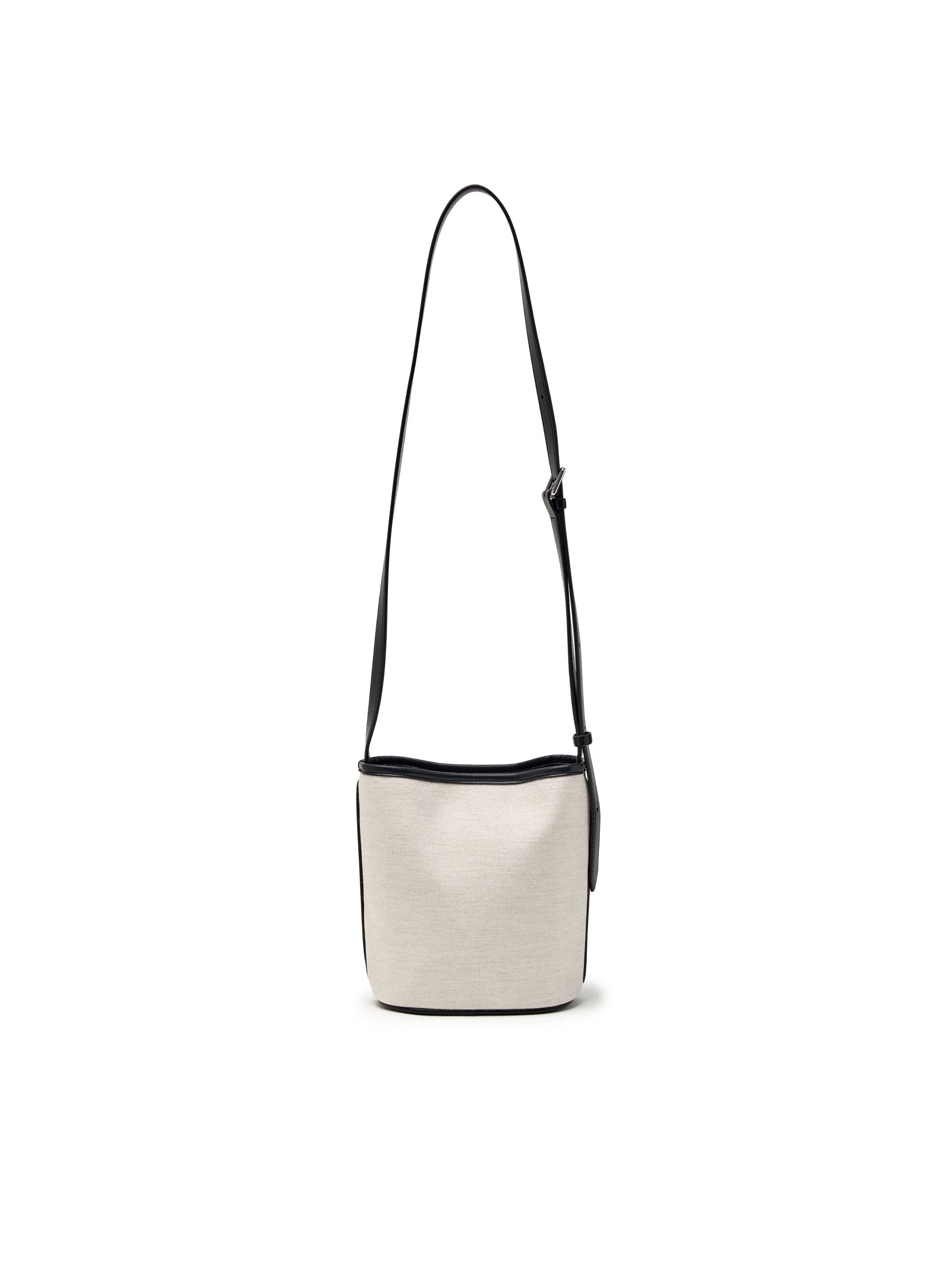 Basic Canvas Mini Bucket Bag