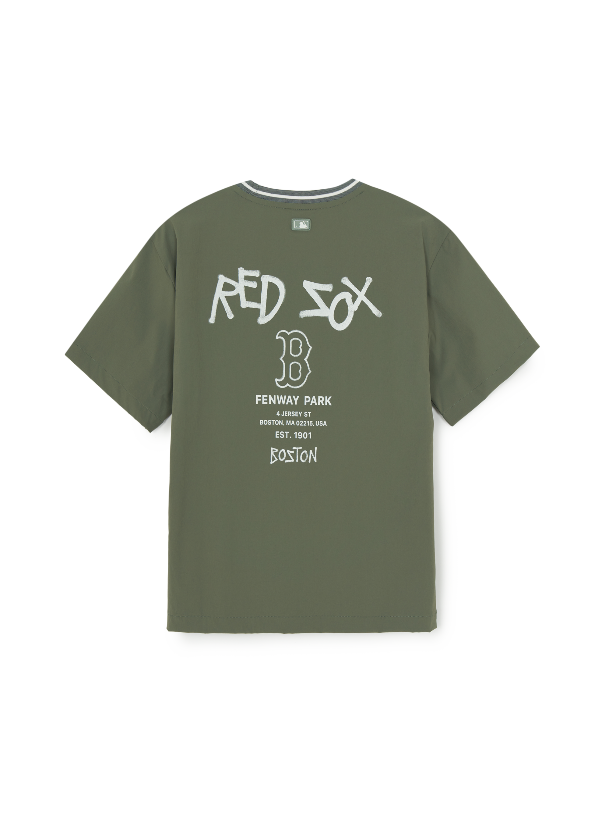 Street Basic Woven V-Neck T-shirt