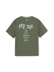 Street Basic Woven V-Neck T-shirt