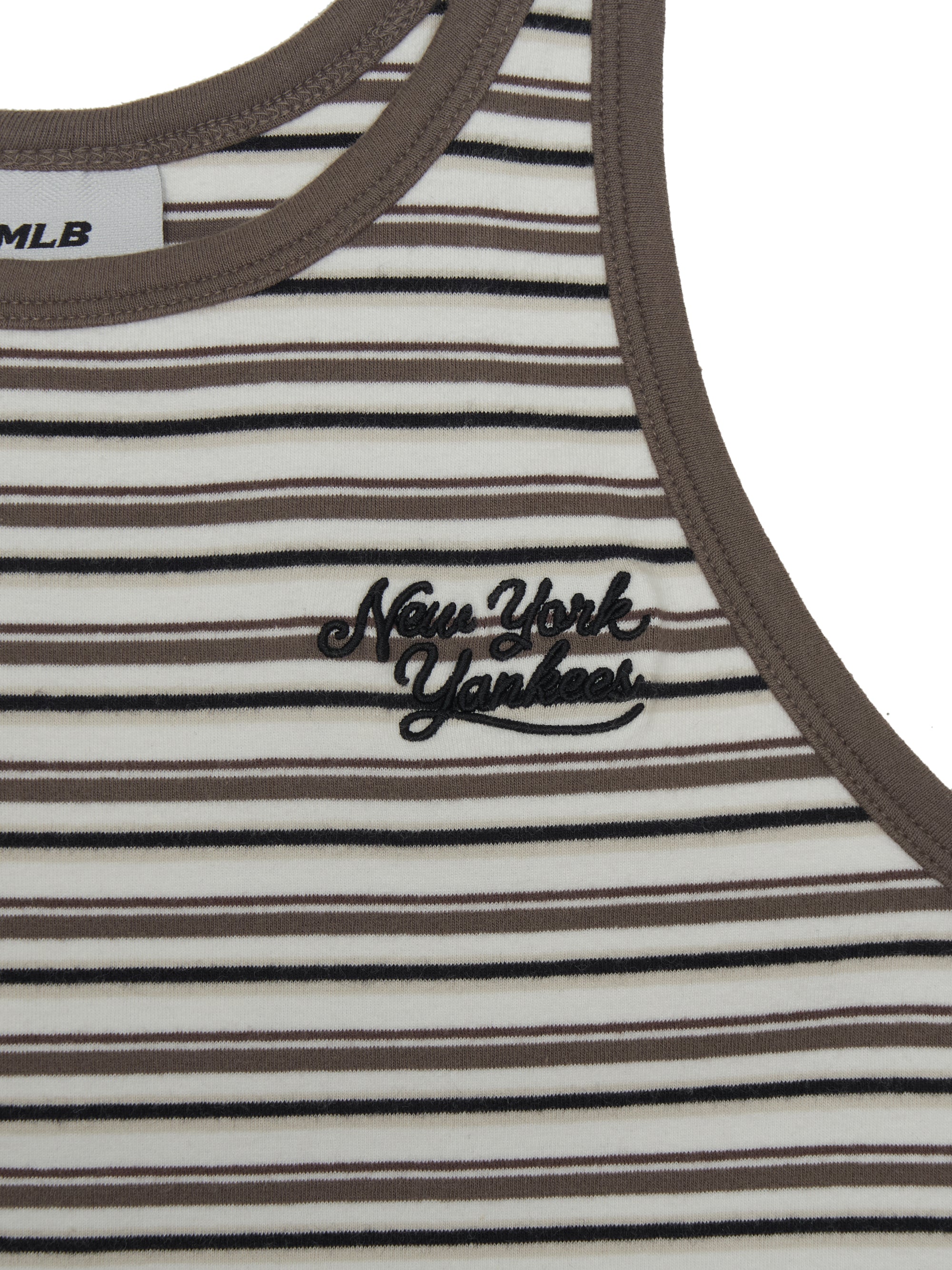 Women's Stripe Sleeveless T-shirt
