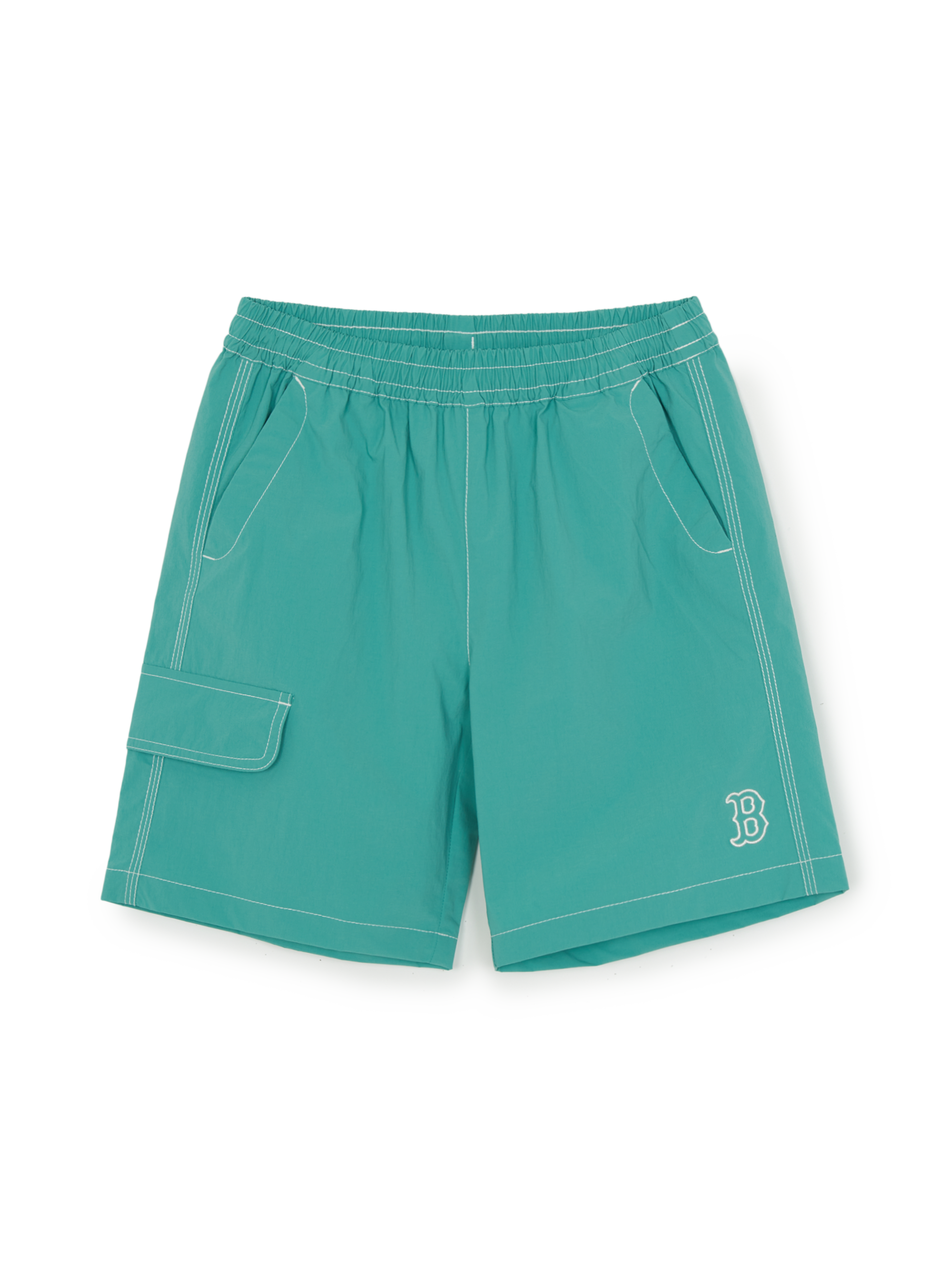 SPORTIVE SMALL LOGO NYLON SHORTS